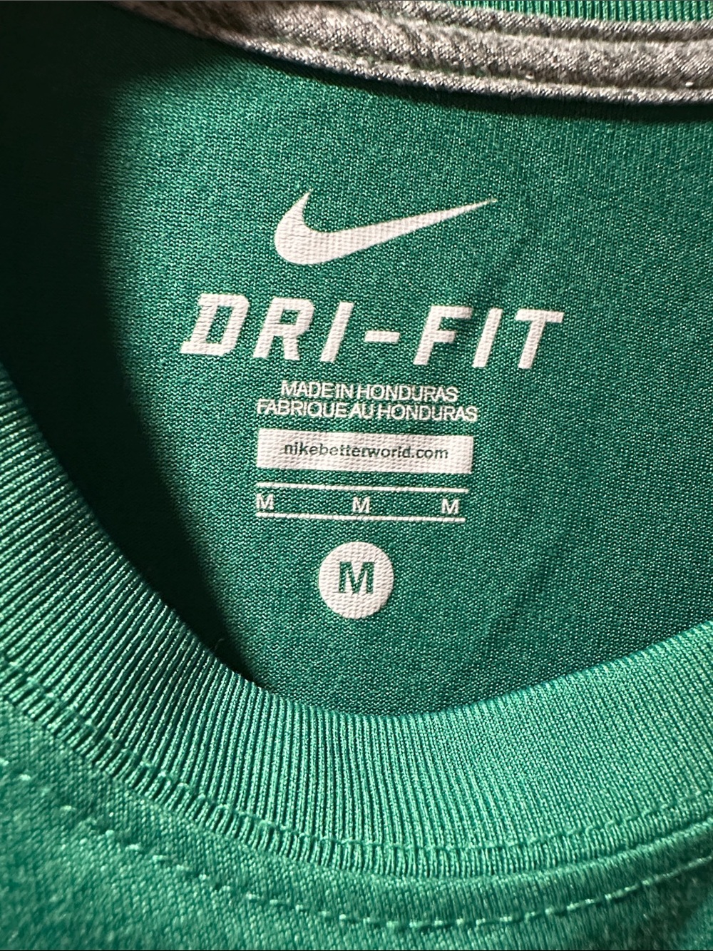 Nike Men’s Short-Sleeve Dri-FIT Tees — Green, Yellow, Red (3-Pack) - Picture 2 of 4